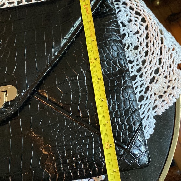 Black clutch bag, French Connection - Picture 7 of 8